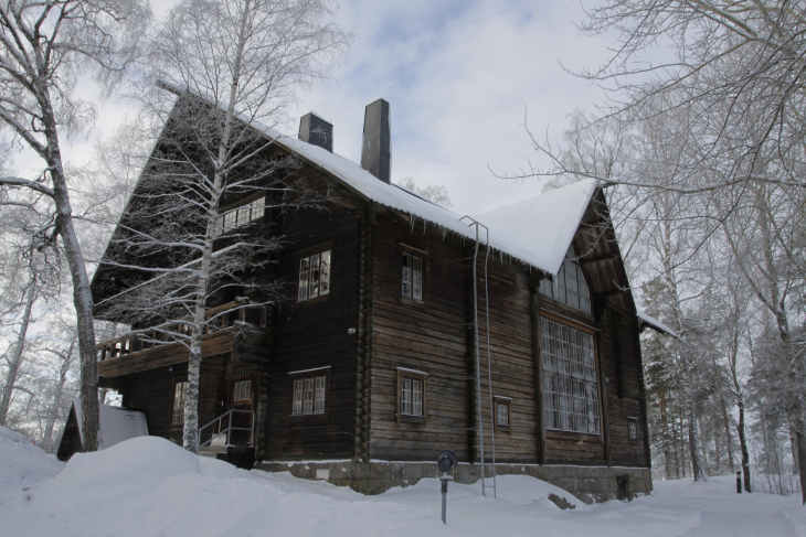 Halosenniemi talvella 2019. Kuva Tarja Kärkkäinen