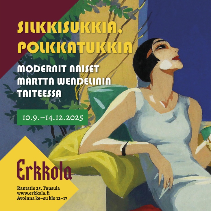 Juliste ER Silkkisukkia polkkatukkia nelio